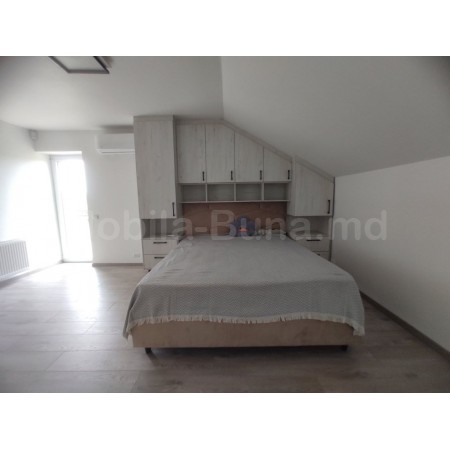 Mobilier dormitor pentru mansardă pentru tavan înclinat A-93